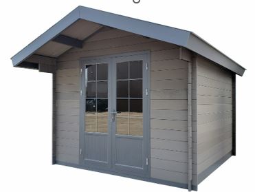 Terrasse avec structure aluminium